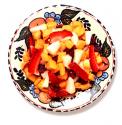 Fruity Kebabs With Yogurt Dip